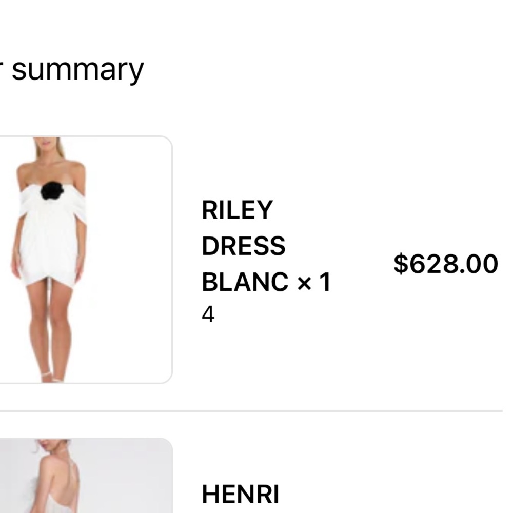 The Bar Riley Dress Size 4 - Picture 3 of 3